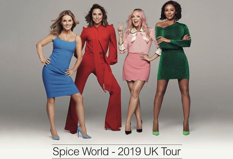 Spice Girls, turneu fără Victoria Beckham