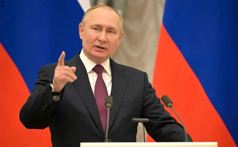 Putin vorbește despre sancțiunile fără precedent impuse de Occident, în primul mesaj transmis după explozia podului Crimeei