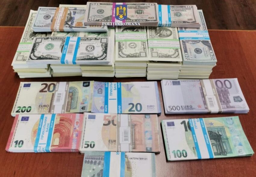 Numărul bancnotelor euro contrafăcute descoperite în 2023 a crescut cu aproape 30%